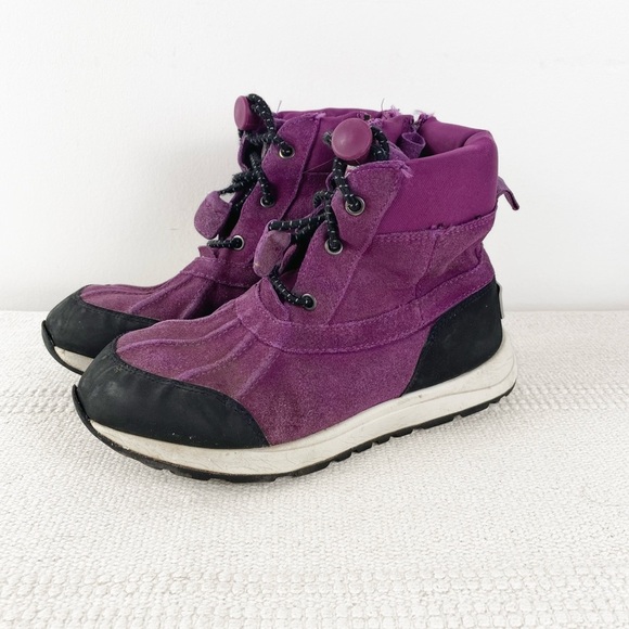UGG Other - UGG Turlock in Purple Waterproof suede boots Kids size 2